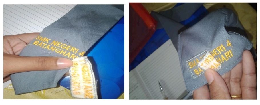 Siswa Baru SMAN 7 Batanghari Diduga Dapat Topi dan Dasi Bekas