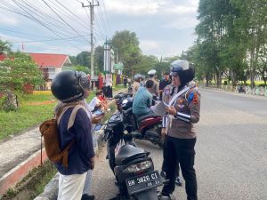  Dua Hari Operasi Patuh 2025 Berjalan, Polres Merangin Tindak 148 Pelanggaran