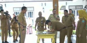  Bupati Fadhil Pimpin Pengambilan Sumpah dan Janji Pengangkatan PPPK Tenaga Guru Periode II