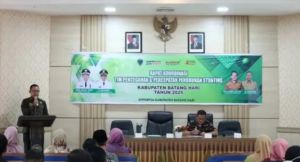  Percepat Penurunan Stunting, Pemkab Batang Hari Perkuat Koordinasi Lintas Sektoral