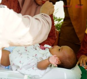  Dukung Tumbuh Kembang Anak, Pemkab Batang Hari Distribusikan PMT Berupa Susu dan Telur 