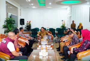  Bupati Fadhil Arief Terima Kunjungan Kerja Kepala BNNP Jambi Ke Batang Hari 