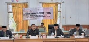  Badan Kehormatan DPRD Batang Hari Gelar Sidang Kode Etik