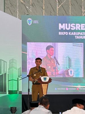 Bupati Fadhil Arief Buka Musrenbang RKPD Kabupaten Batang Hari Tahun 2027