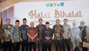  Pererat silaturahmi, Bupati M Syukur Hadiri Halal Bihalal Sumbagsel