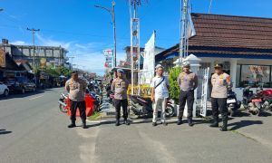  Pengamanan Maksimal, Polres Tanjab Barat Jaga Momen Haru Pelepasan Jemaah Haji 2026