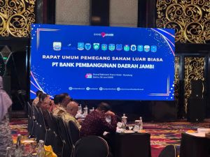 Wabup Katamso Hadiri RUPS Bank Jambi di Bandung, Bahas Penguatan Permodalan dan Komisaris Independen