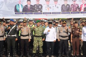  Polres Tanjab Barat Gelar Apel Kewaspadaan Sabuk Kamtibmas, Wujudkan Keamanan Bersama