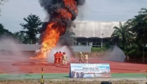 Media Field Trip FJM Jambi, Pertamina EP Jambi Uji Kesiapsiagaan Hadapi Kebakaran Sumur Migas