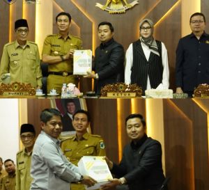  DPRD Batang Hari Gelar Paripurna Penyampaian Nota Pengantar KUA dan PPAS APBD TA 2027