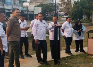  Bupati H M Syukur Akan Pasang Videotron di Taman Kota Bangko