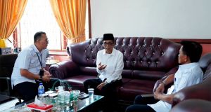 Wabup Bakhtiar Audiensi bersama Dinas Kebudayaan dan Pariwisata Provinsi Jambi